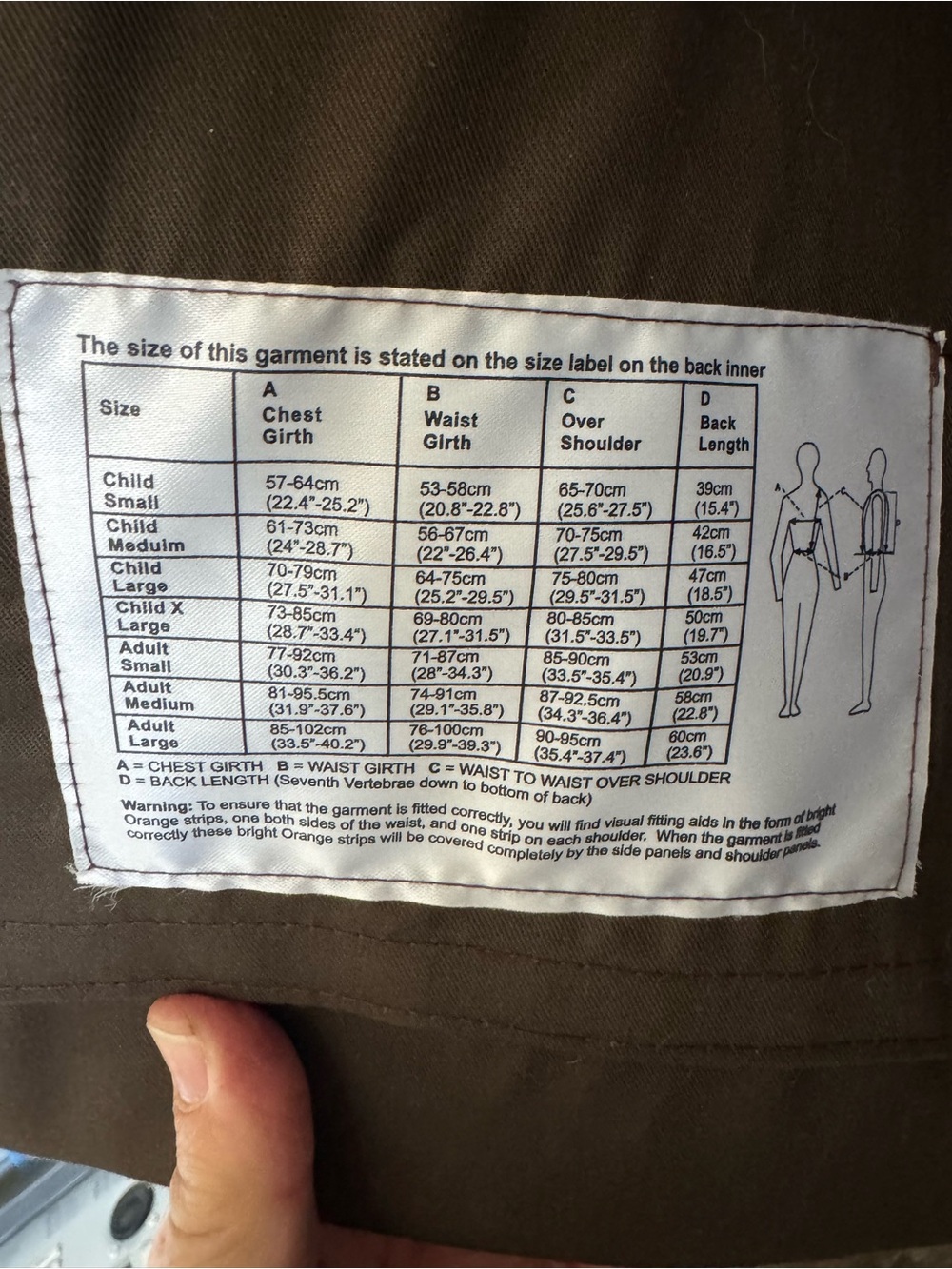 Charles Owen Kontact Safety Vest Equestrian Sz M - Picture 5 of 11